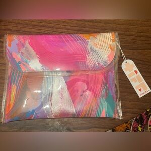 Tiff Manuell Vibrant Abstract Women's Clutch